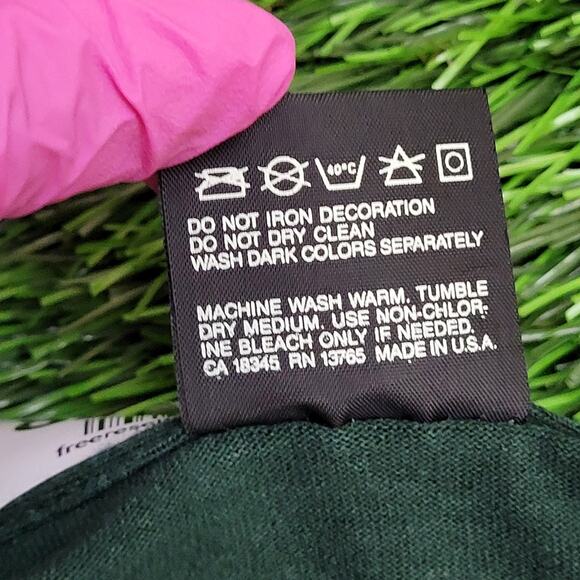 Vintage 80s Beaver-Dam Wrestling Shirt M/L 21x26 Green - Picture 7 of 12